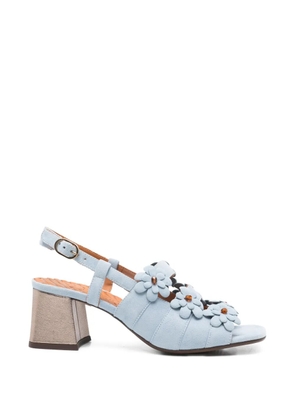 Chie Mihara floral lely sandals - Blue