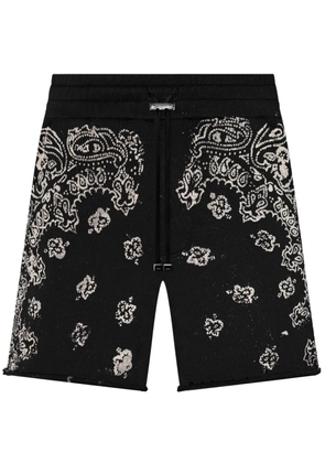 AMIRI Bandana shorts - Black