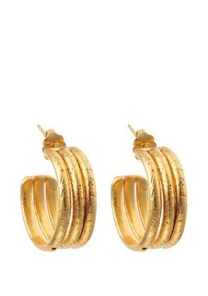 Sylvia Toledano triple-hoop earrings - Gold