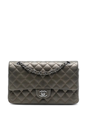 CHANEL Pre-Owned 2016-2017 Medium Classic Metallic Caviar Double Flap shoulder bag - Grey