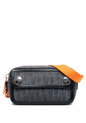 Christian Dior Pre-Owned 2005 Diorissimo Trotter Denim Flight shoulder bag - Grey