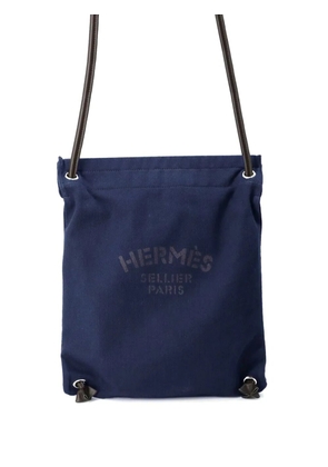 Hermès Pre-Owned 2020 Toile Aline Grooming Bag shoulder bag - Blue