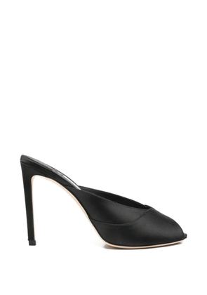 Jimmy Choo Brigitte peep-toe heeled mules - Black