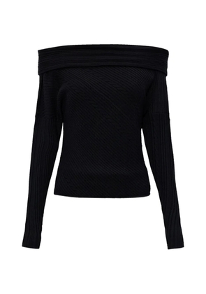 IRO off-shoulder sweater - Black