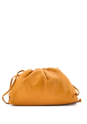 Bottega Veneta Pre-Owned The Pouch Leather Mini crossbody bag - Orange