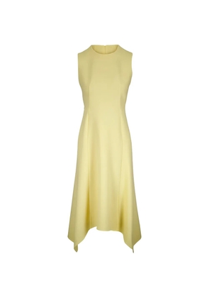 Akris A-line sleeveless dress - Yellow