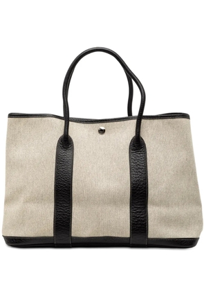 Hermès Pre-Owned 2003 Toile and Negonda Garden Party 36 tote bag - Brown