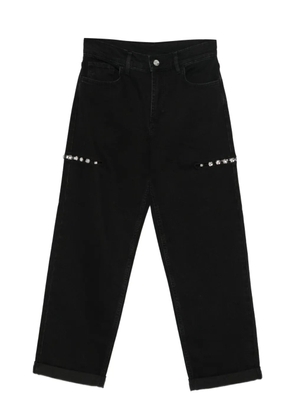 LIU JO embellished jeans - Black