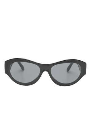 Emporio Armani heart spade sunglasses - Black