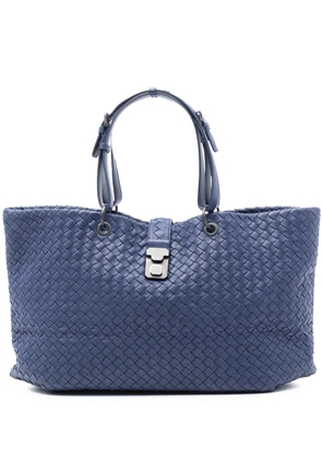 Bottega Veneta Pre-Owned 2012-2025 Large Nappa Intrecciato Capri tote bag - Blue