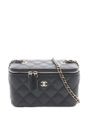 CHANEL Pre-Owned Small Vanity chain shoulder bag - Black