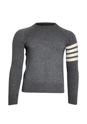 Thom Browne 4-bar crew-neck sweatshirt - Grey