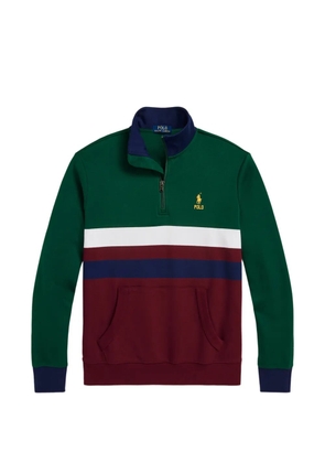 Polo Ralph Lauren colour-block half-zip sweatshirt - Green