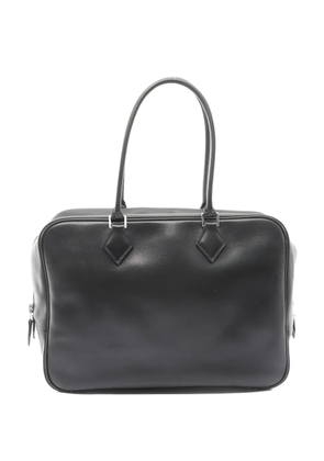 Hermès Pre-Owned 2002 32 Plume leather tote bag - Black