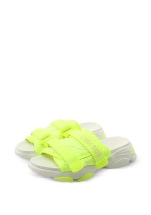 Christian Dior Pre-Owned 1910s D-Wander sandals - Yellow