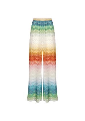 Missoni patterned trousers - White