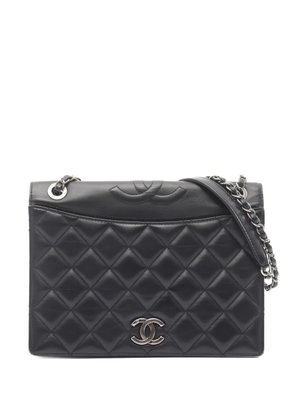 CHANEL Pre-Owned Matelasse Coco Mark chain shoulder bag - Black