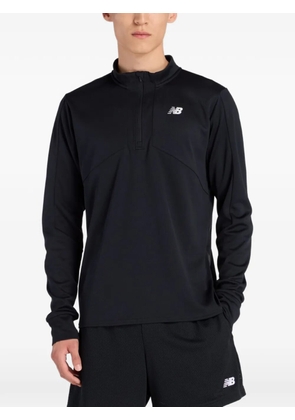 New Balance logo-detail sweatshirt - Black
