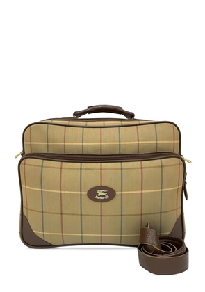 Burberry Pre-Owned 20th Century Vintage Check Canvas business bag - Brown