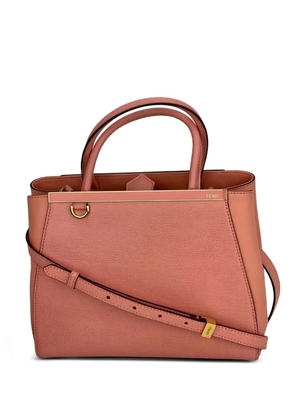 Fendi Pre-Owned Petite Vitello Elite Flamingo leather tote bag - Pink