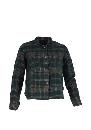 Isabel Marant Vintage plaid buttoned long-sleeve shirt - Green