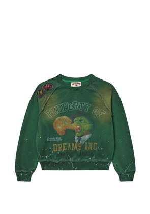 Vale Hot Breathe distressed sweatshirt - Green