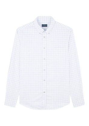 Paul & Shark checked twill shirt - White