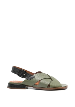 Chie Mihara crisscross watata leather sandals - Green