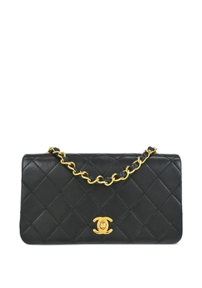CHANEL Pre-Owned 1990s mini Turnlock Full Flap shoulder bag - Black