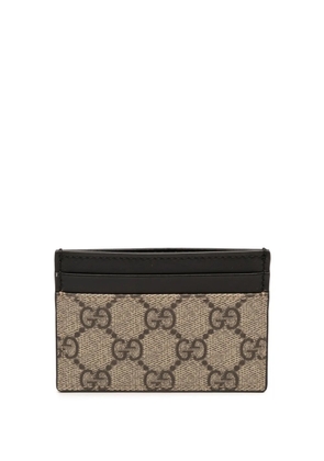 Gucci Pre-Owned 2000-2015 GG Supreme card holder - Brown