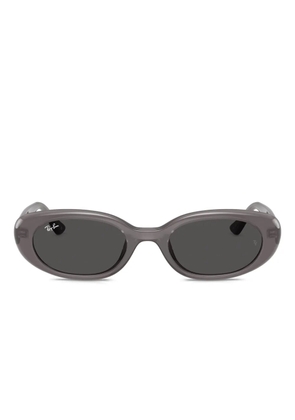 Ray-Ban oval-frame sunglasses - Black