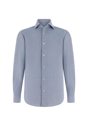 Boggi Milano jersey shirt - Blue