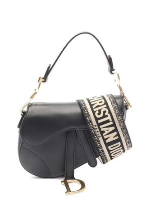 Christian Dior Pre-Owned 2010s Saddle leather tote bag - Black