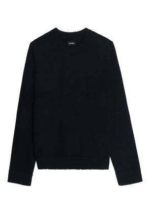 Zadig&Voltaire skull-embroidered sweater - Black
