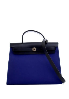 Hermès Pre-Owned 2017 Toile Herbag Zip 31 satchel - Blue