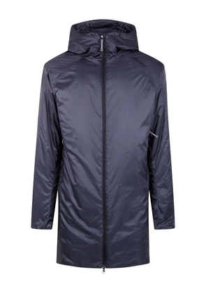 Houdini Sportswear hoood zip windbreakers jacket - Blue