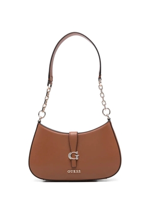GUESS USA Carrie buckled shoulder bag - Brown