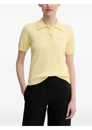 Day Birger Et Mikkelsen logo-intarsia polo shirt - Yellow