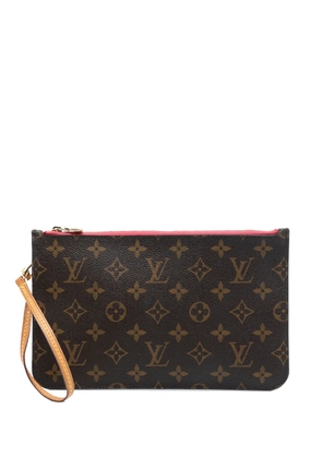 Louis Vuitton Pre-Owned 2015 Monogram Neverfull pouch - Brown