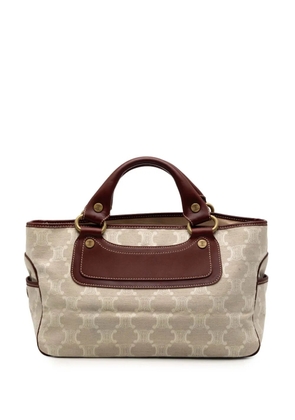 Celine Pre-Owned 2000 Macadam Canvas Boogie handbag - Brown