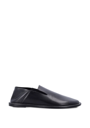 AMI Paris topstitched loafers - Black