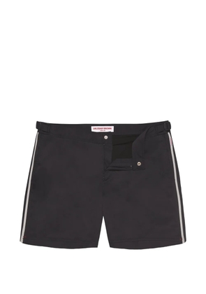 Orlebar Brown Bulldog stripe-detail swim shorts - Grey