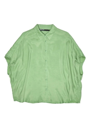 Bimba y Lola buttoned cape shirt - Green