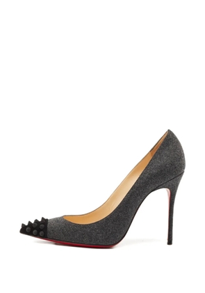 Christian Louboutin Pre-Owned studded pumps - Grey