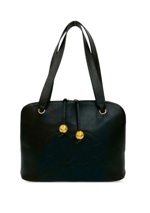 CHANEL Pre-Owned 1991-1994 CC Caviar Two Way Zip shoulder bag - Black