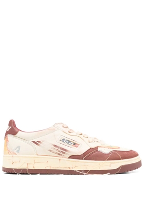 Autry rainbow panel trainers - Neutrals