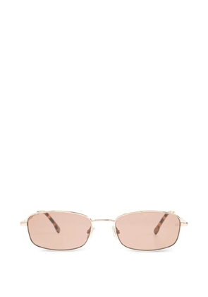 Victoria Beckham Eyewear rectangle-frame sunglasses - Gold