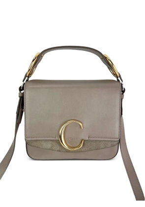 Chloé Vintage small C Double cross-body bag - Grey