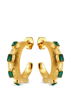 FENOMENA emerald ring earrings - Gold
