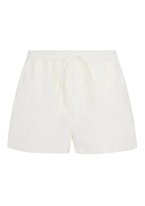 DSQUARED2 pull-on linen shorts - White